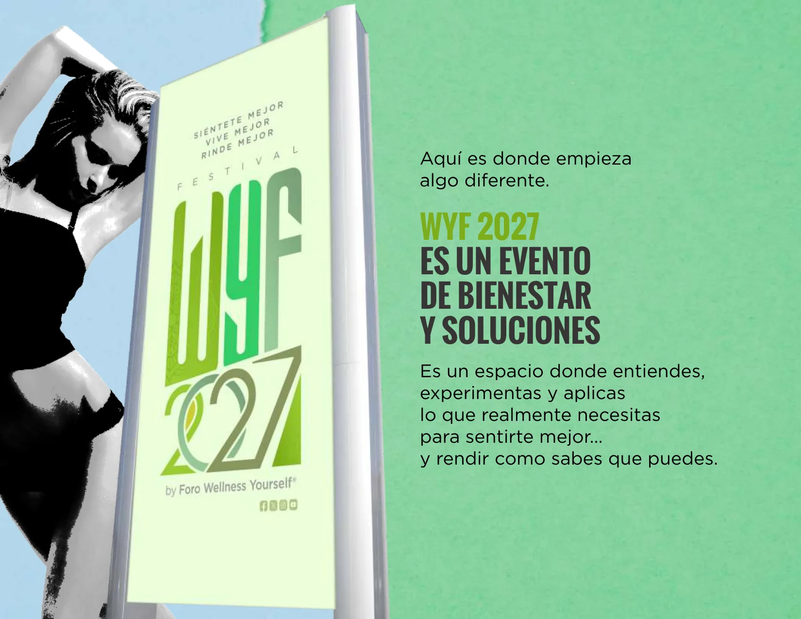 Universo visual Wellness Yourself Festival 2027
